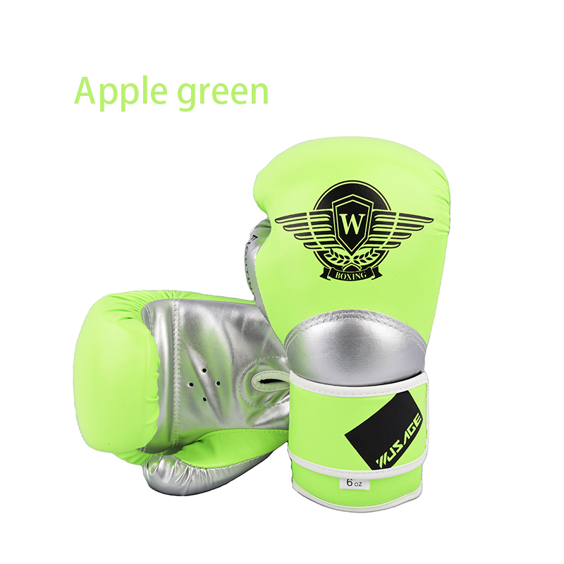 Neon Apple Green Youth Boxing Gloves