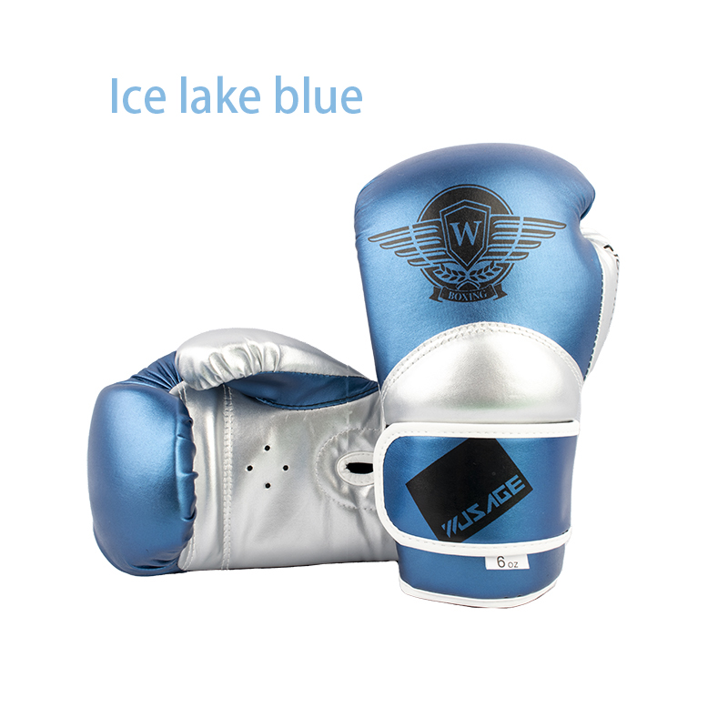 Ice Lake Blue Youth Boxing Gloves